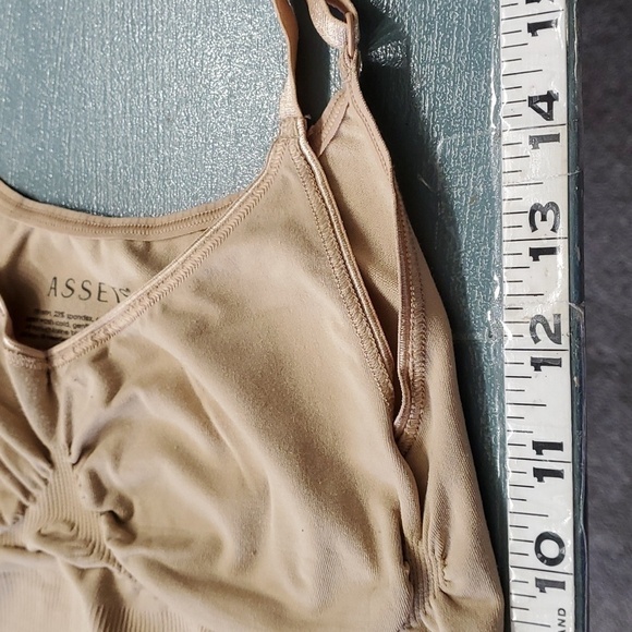 ASSETS, TOP SHAPWEAR. Size small. Tank top style. Nude color. Adjustable straps. - Picture 3 of 4